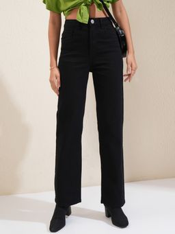 TOKYO TALKIES - Women Straight Fit Stretchable Jeans