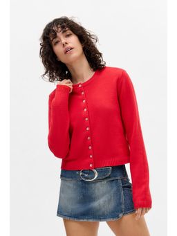 BDG by Urban Outfitters - Dalton Cardigan - Red