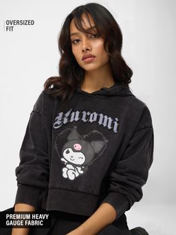 The Souled Store - Official Hello Kitty Kuromi Women Hoodie