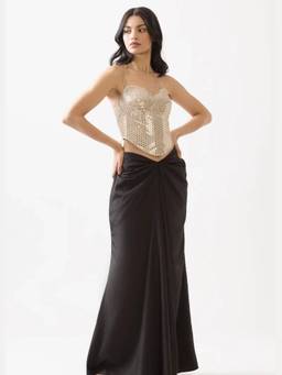 NEF'S Finds - Gold Tara Corset Top