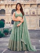 Green color option, Currently selected