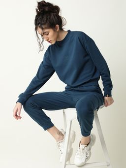 RAREISM - Petrol Solid Plain Sweatshirts