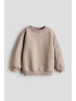 H&M - Boys Beige Brushed-Inside Sweatshirt