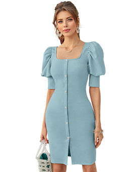 Odette - Light Green Bodycon for Women