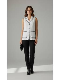 Eclipse The Label - Piped Longline Vest