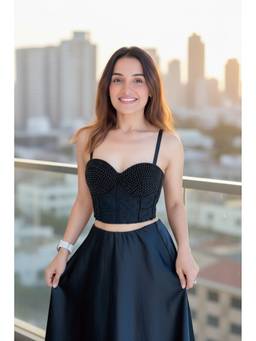 Eclipse The Label - Midnight Beaded Corset