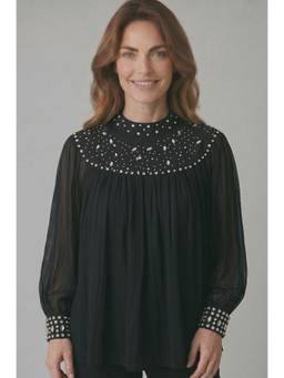 Eclipse The Label - The Cape Top - Black