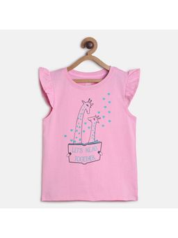MINI KLUB - Kids Girls Pink Knit Top