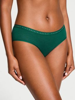 Victoria's Secret - Green Stretch Cotton High Leg Brief