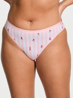 Victoria's Secret - Pink Stretch Cotton Bikini Panty