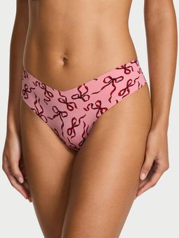 Victoria's Secret - Womens Pink No Show Thong Panty