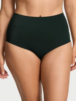 Victoria's Secret - Green No Show Plaid Mesh Modern Brief Panty