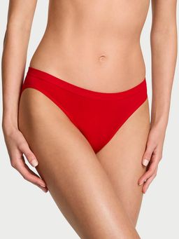 Victoria's Secret - Red Seamless Bow Bikini Panty