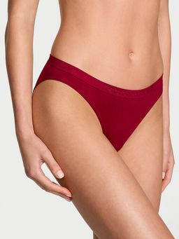 Victoria's Secret - Maroon Seamless Shine Bikini Panty
