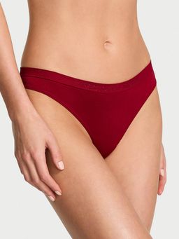 Victoria's Secret - Red Seamless Shine Thong Panty