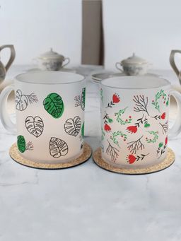 Indigifts - Printed Coffee Mug For Gift Coffee Mug, Printed Cup For Tea, Glass Tea Mug,Drinking Cup