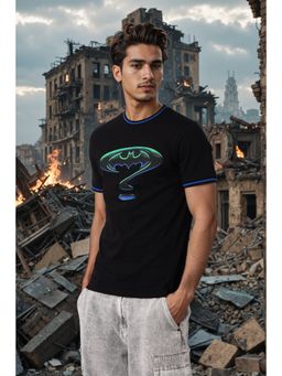 The Indian Garage Co - Men Slim Fit Batman Printed Crew Neck T-Shirt