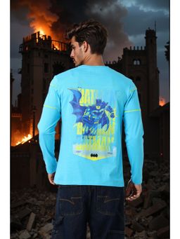 The Indian Garage Co - Men Slim Fit Batman Printed Crew Neck T-Shirt