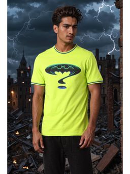 The Indian Garage Co - Men Slim Fit Batman Printed Crew Neck T-Shirt