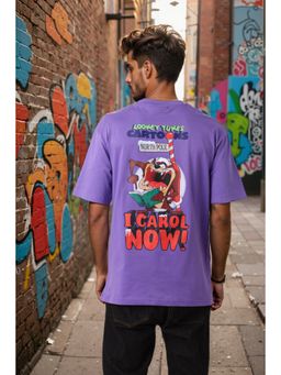 The Indian Garage Co - Men Boxy Fit Looney Tunes Printed Crew Neck T-Shirt