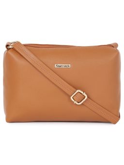 Fastrack - Tan Everyday Sling Bag for Women