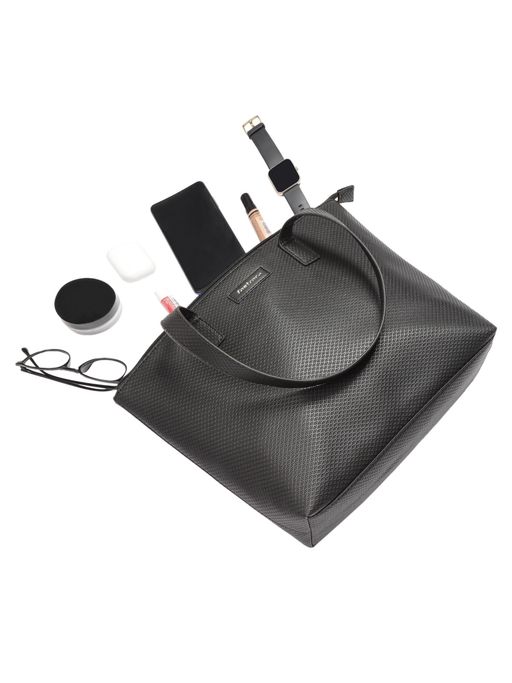 Tote Bag Fastrack Bags Online Buy Fastrack Ivory Black Textured