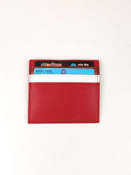 The House Of Ganges - Vegan Leather Daily Cardholder - Rosewood /Sugar (S)