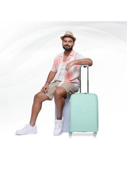 Nasher Miles - Unisex Hawaii TSA Lock & Anti-Theft Hard-Sided Trolley Bag - Green