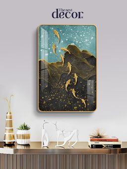 The Next Decor - Koi Fish Mystic Flow Wood Wall Art