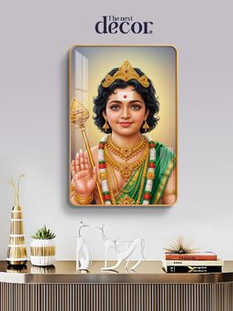 The Next Decor - lord lartiokey Wood Glass finish Wall Art