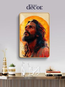 The Next Decor - Jesus Christ Wood Glass Finish Wall Art