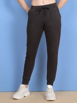 Sweet Dreams - Women Charcoal Solid Joggers