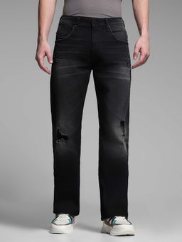 Jack & Jones - Black Bootcut Fit Jeans