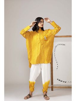 Twenty Nine - Oversize Yellow Embellished Kurta