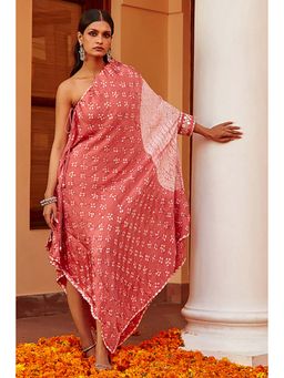 Twenty Nine - Off-Shoulder Pink Kaftan Kurta