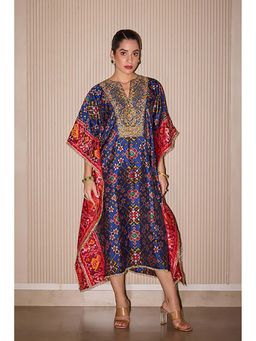 Twenty Nine - Patola Blue Kaftan Kurta