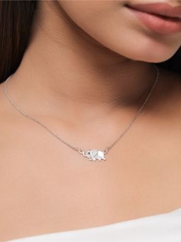 STERLYN - Majestic Elephant Pendant