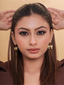 STERLYN - Graceful Bow Knot Earring