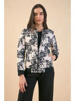 SALT Attire - Black Gio-Black Polyester Jacket