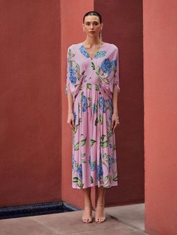 House of Fett - Flower Pop Floral Pink Jumpsuit