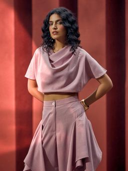 House of Fett - Berry Mersin Pink Top