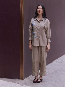 House of Fett - Nectar Bloom Beige Pants