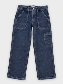 Tommy Hilfiger - Girls Wide Fit High Rise Jeans