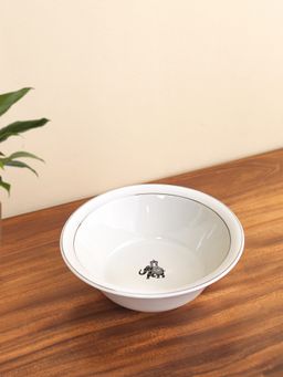 Vola - Gaj Platinum Rim Salad Bowl