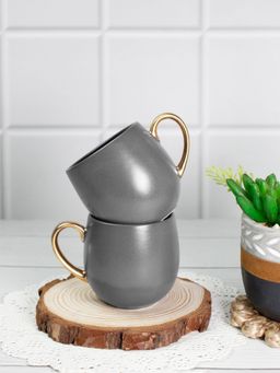 Vola - Bloom Mug 180Ml Pebble Grey (Pack of 2)