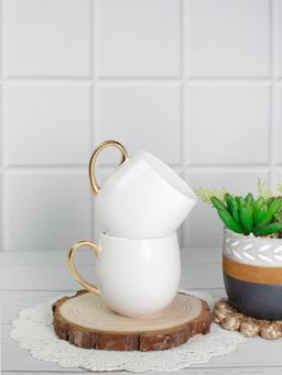 Vola - Bloom Mug 180Ml White (Pack of 2)