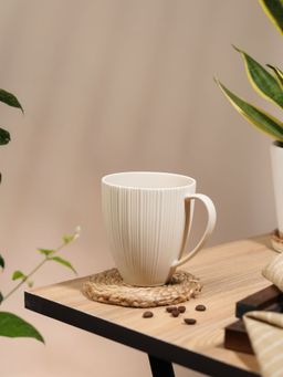 Vola - Vogue Mug 450Ml Conical Beige (Pack of 2)