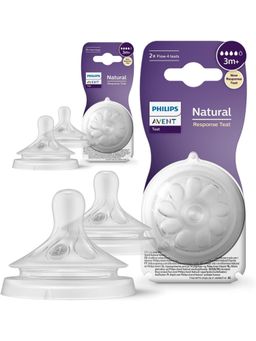 Philips Avent - Natural Response Bottle Nipple (Pack of 2)