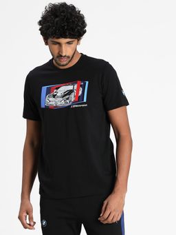 Puma - Bmw M Motorsport Car Graphic Mens Black T-shirt