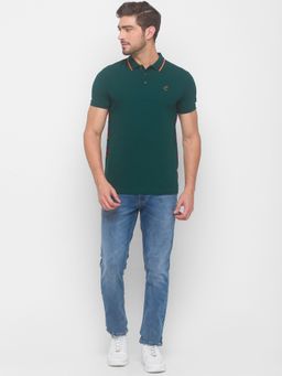 Being Human - Men Polo T-Shirt Green